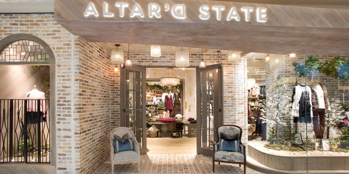 Altar'd State Store Front