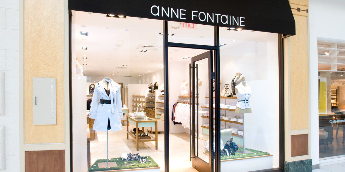 Anne Fontaine Store Front