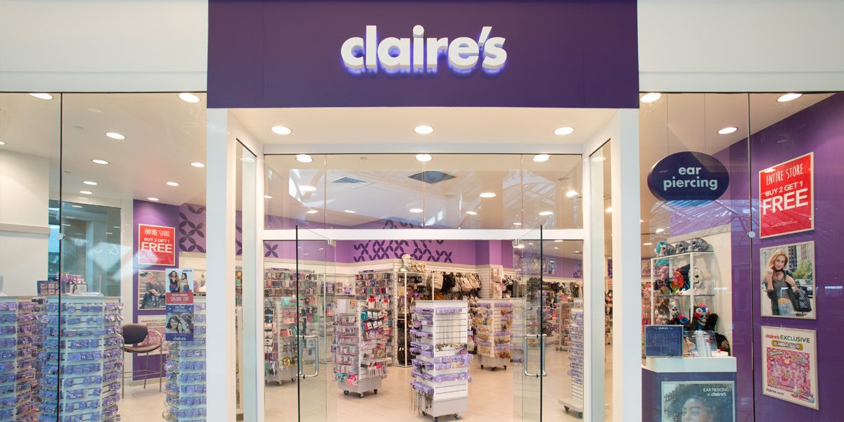 Claire's Accessories Store Front