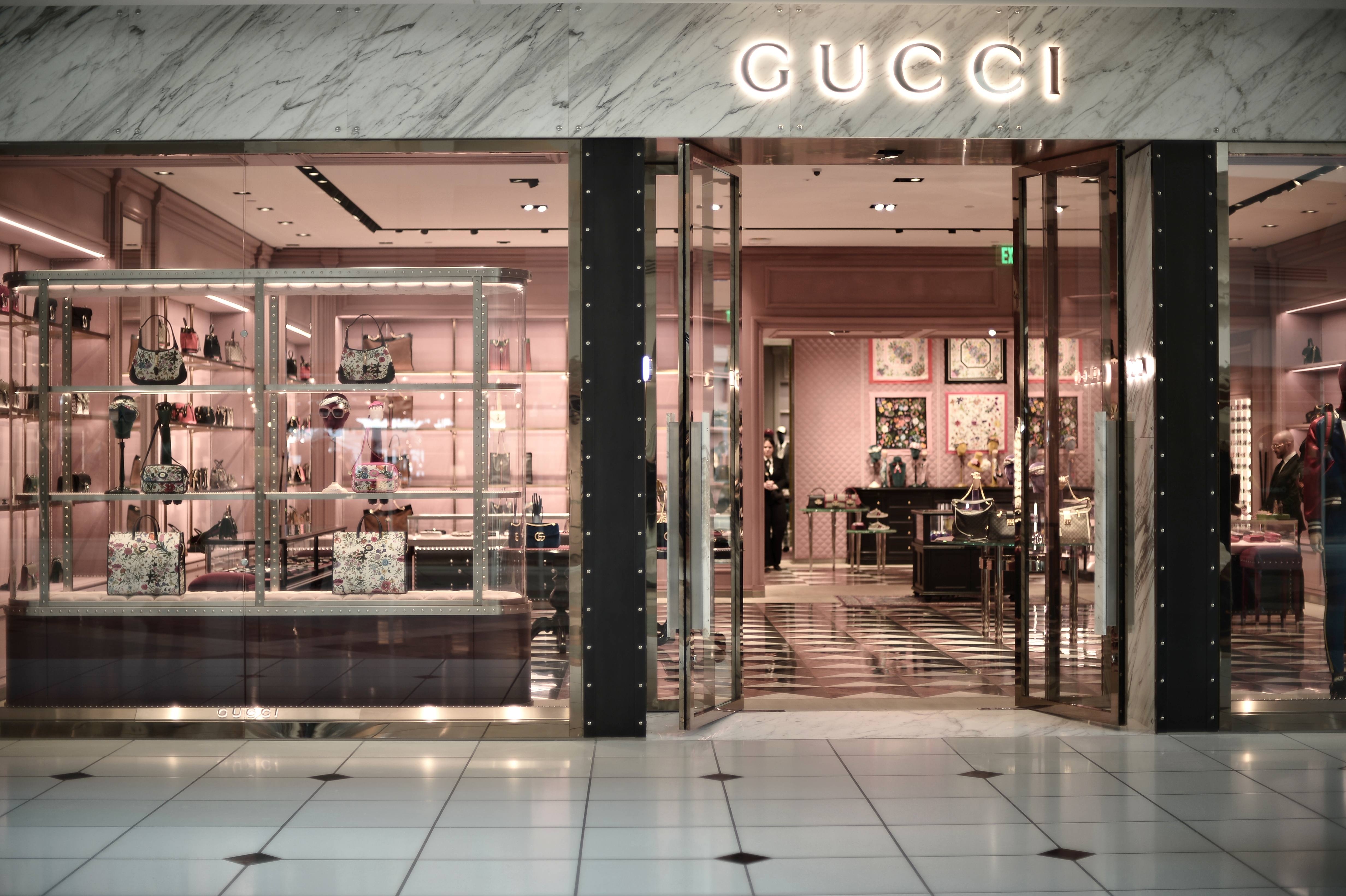 gucci store come and shop with me